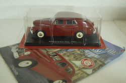 Warszawa M20, 1951, dark red, Hachette 1:24 Выпуск №08 С журналом!