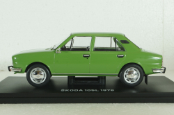 Skoda 105 L, 1978, green, Hachette 1:24 Выпуск №37 С журналом!
