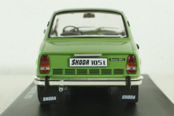 Skoda 105 L, 1978, green, Hachette 1:24 Выпуск №37 С журналом!