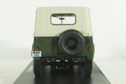 Уаз-469Б, 1972, хаки, Hachette 1:24 Выпуск №33 С журналом!