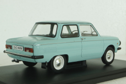 Заз-968М 1979, голубой, Hachette 1:24 Без зеркала!