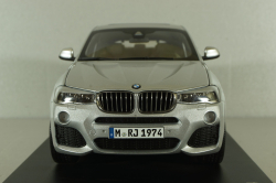 BMW X4 (F26) 2014, silver, 80432352457, Paragon 1:18