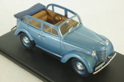 Москвич-400, 1947, синий, Hachette 1:24