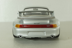 Porsche 911 GT2 (993) Street 1997 Arctic Silver Metallic 180065000, UT Models 1:18