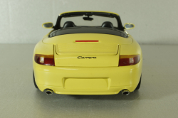Porsche 911 (996) cabrio, yellow, 27906, UT Models 1:18