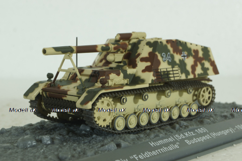Hummel (Sd.Kfz 165), Budapest (Hungary) 1945, Altaya 1:72