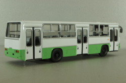 Икарус-260.06 автобус, белый/зеленый, NA025, Наши Автобусы №25, 1:43