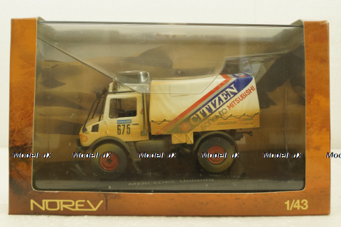 Mercedes Unimog # 675 Paris-Dakar 1988, 341171, Norev 1:43