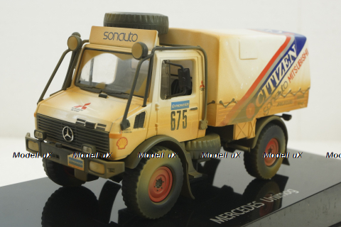 Mercedes Unimog # 675 Paris-Dakar 1988, 341171, Norev 1:43