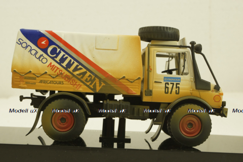 Mercedes Unimog # 675 Paris-Dakar 1988, 341171, Norev 1:43