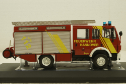 Mercedes LF 16/12 Ziegler, Feuerwehr Hannover, 1995, TRF021S, IXO 1:43