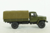 Газ-33081, Садко, военный,  Автолегенды СССР, Грузовики 1:43