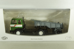 Маз-5432 с п/прицепом самосвалом МАЗ-5232В, SSM1171+SSM7025RZ, SSM 1:43
