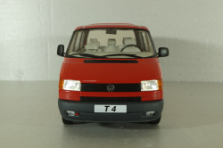 Volkswagen T4 Caravelle 1990, red, 180261, KK-Scale 1:18