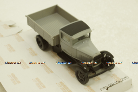 Газ-АА бортовой серый, Н251, Наш Автопром 1:43