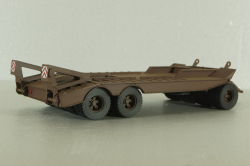 Прицеп ЧМЗАП-5208 , коричневый, Modellux 1:43