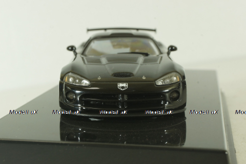 Dodge Viper Competition Coupe Plain Body Version Black, 60421, Auto Art 1:43