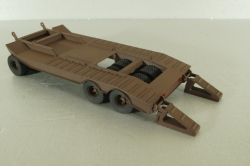 Прицеп ЧМЗАП-5208 , коричневый, Modellux 1:43