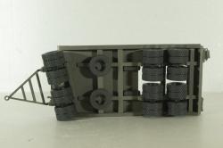 Прицеп ЧМЗАП-5208 , темно-серый, Modellux 1:43