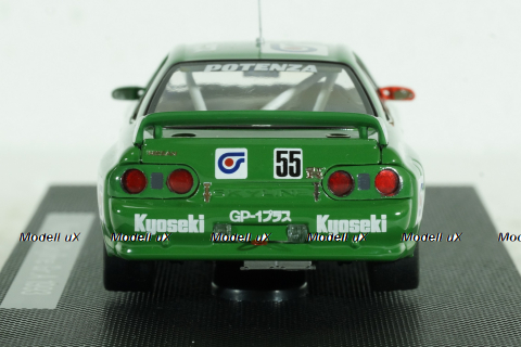 Nissan Skyline (R32) No.55, Gr.A 1993, green, 44158, Ebbro 1:43