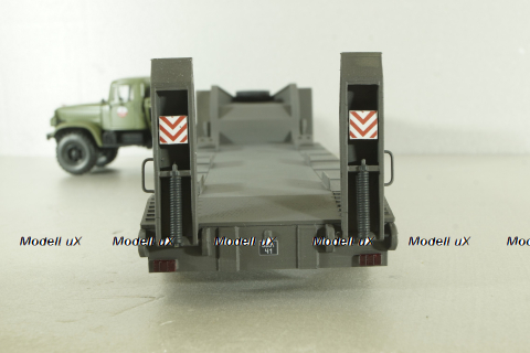 ЧМЗАП-9990 п/прицеп-тяжеловоз, серый, Modellux 1:43