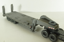 ЧМЗАП-9990 п/прицеп-тяжеловоз, серый, Modellux 1:43