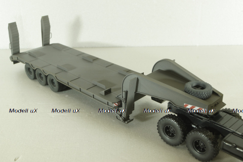 ЧМЗАП-9990 п/прицеп-тяжеловоз, серый, Modellux 1:43