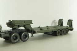 КВСЗ-5001.000 3-х осный п/прицеп-тяжеловоз, зеленый