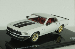 Ford Mustang Fastback (1969) white, Fast&Furious #19, FF019, Altaya 1:43