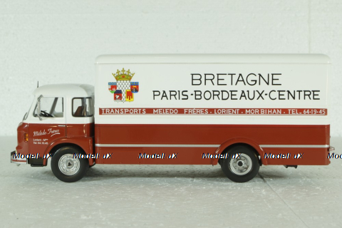 Saviem JM 240 1964 Bretagne Koffer-LKW, Altaya 1:43