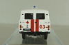 Уаз-452 медицинский, белый, Конверсия 1:43
