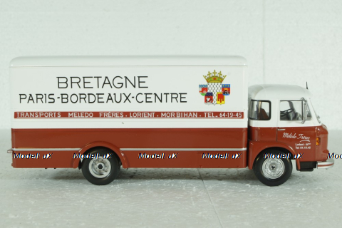 Saviem JM 240 1964 Bretagne Koffer-LKW, Altaya 1:43