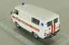 Уаз-452 медицинский, белый, Конверсия 1:43