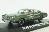 Plymouth Fury, Cab Taxi 1976,  Bverly  Hills COP, 86566, Greenlight 1:43