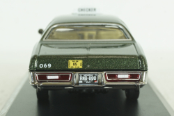 Plymouth Fury, Cab Taxi 1976,  Bverly  Hills COP, 86566, Greenlight 1:43