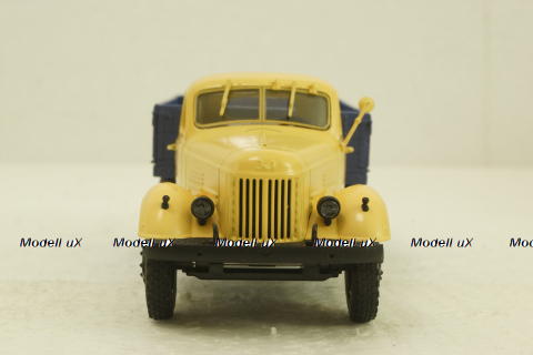 Зил-164, борт, желтый/синий, АвтоИстория 1:43