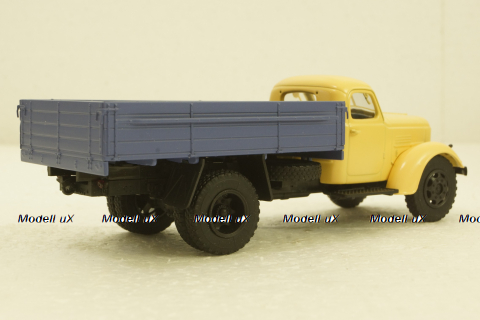 Зил-164, борт, желтый/синий, АвтоИстория 1:43