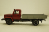 Газ-3307, бортовой с лебедкой, красный, (Конверсия), АвтоИстория 1:43