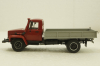 Газ-3307, бортовой с лебедкой, красный, (Конверсия), АвтоИстория 1:43