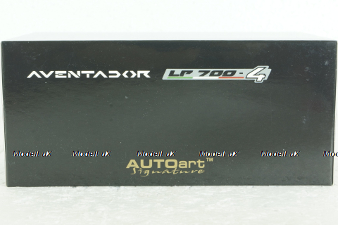 Lamborghini Aventador LP700-4 2011, metallic orange, 54647, AutoArt 1:43