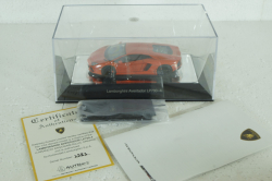 Lamborghini Aventador LP700-4 2011, metallic orange, 54647, AutoArt 1:43