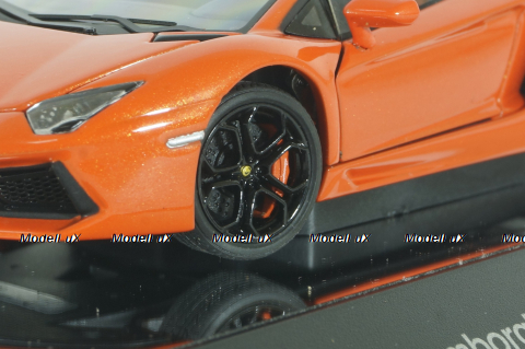 Lamborghini Aventador LP700-4 2011, metallic orange, 54647, AutoArt 1:43