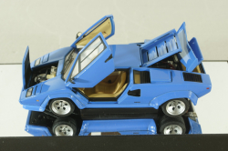 Lamborghini Countach 5000S 1982 blue, 54534, AutoArt 1:43 