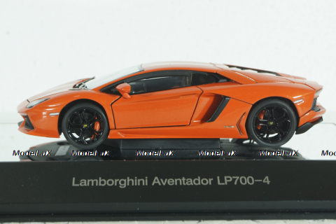 Lamborghini Aventador LP700-4 2011, metallic orange, 54647, AutoArt 1:43