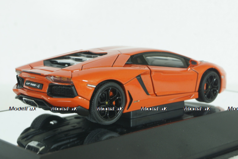 Lamborghini Aventador LP700-4 2011, metallic orange, 54647, AutoArt 1:43