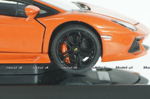 Lamborghini Aventador LP700-4 2011, metallic orange, 54647, AutoArt 1:43