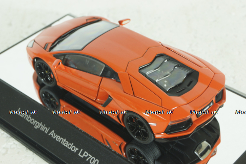 Lamborghini Aventador LP700-4 2011, metallic orange, 54647, AutoArt 1:43