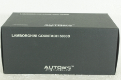 Lamborghini Countach 5000S 1982, black, 54532, AutoArt 1:43