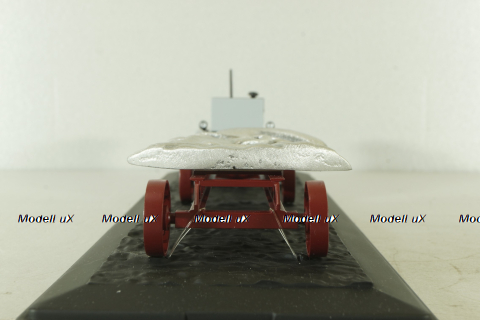Сталинец-65 трактор, 1937, серый с прицепом, Model43 1:43