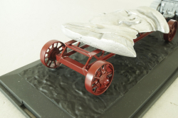 Сталинец-65 трактор, 1937, серый с прицепом, Model43 1:43